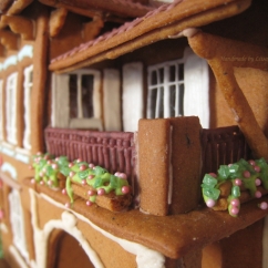 Gingerbread balcony